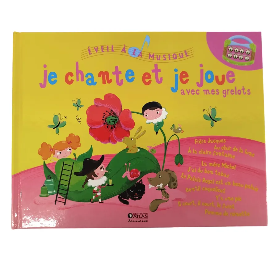 ATLAS JEUNESSE : Je chante et je joue avec mes grelots