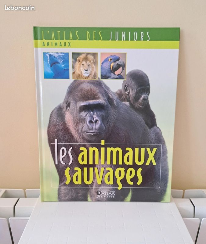 Alexandre GRENIER : Les animaux sauvages Atlas jeunesse