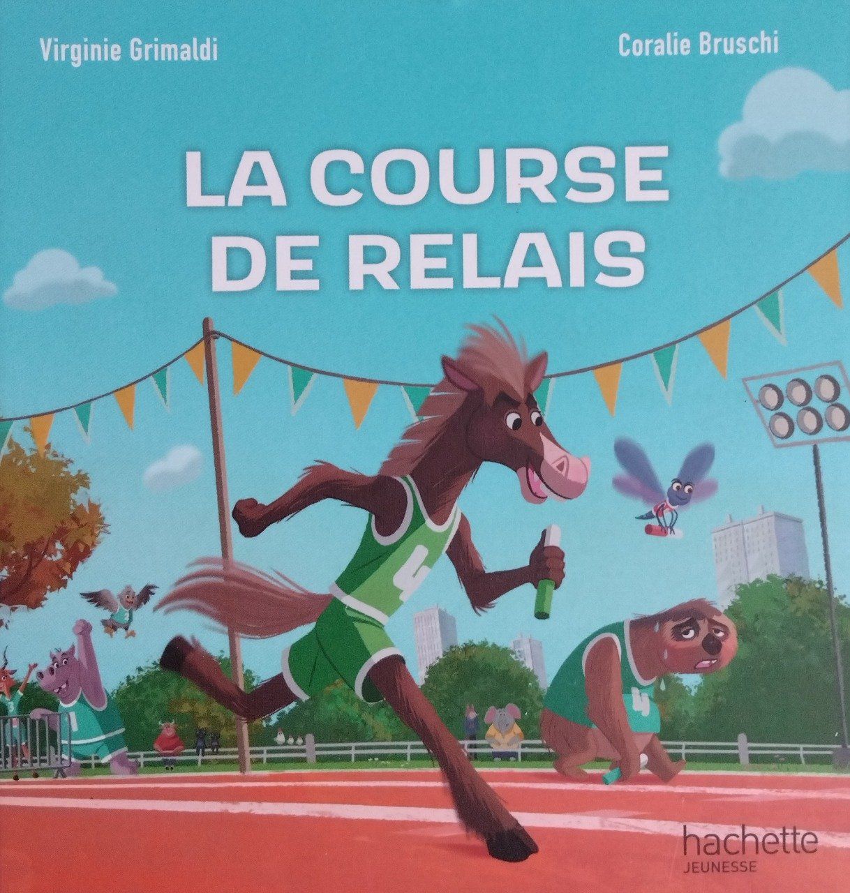 Virginie GRIMALDI : La course de relais