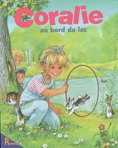 Pierre COURONNE : Coralie au bord du lac