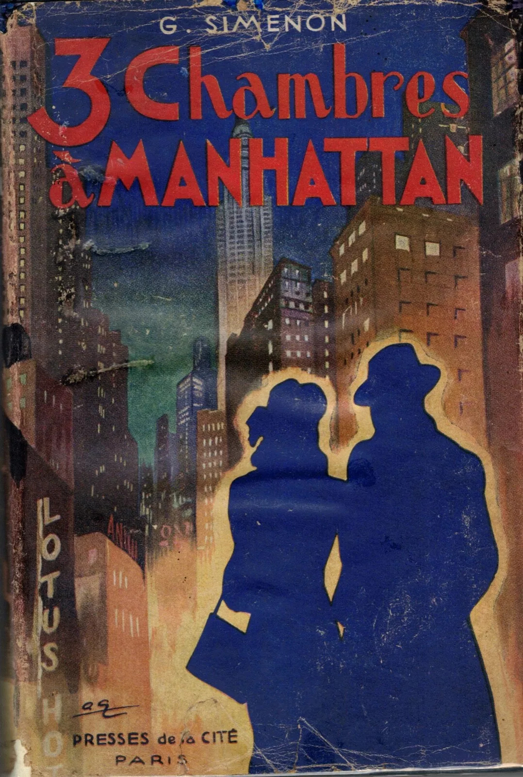 Georges SIMENON : Trois chambres à Manhattan
