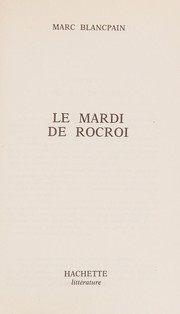Marc BLANCPAIN : Le mardi de Rocroi