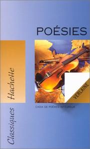 Paul VERLAINE : Poésies