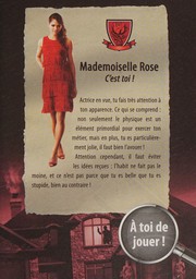 Michel LEYDIER : Mademoiselle Rose