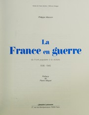 Philippe MASSON : La France en guerre