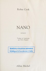 Robin COOK : Nano
