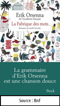 Erik ORSENNA : La fabrique des mots