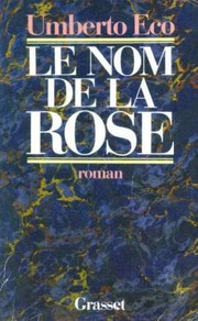 Umberto ECCO : Le Nom de la rose