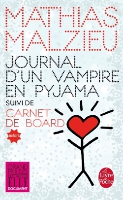 Mathias MALZIEU : Journal d’un vampire en pyjama + Carnet de board