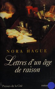 Nora HAGUE : Lettres d’un âge de raison
