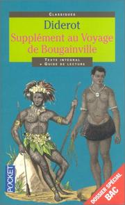 Denis DIDEROT : Supplément au Voyage de Bougainville