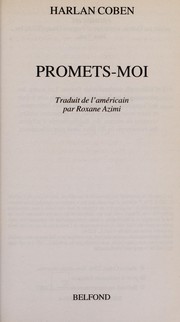 Harlan COBEN : Promets-moi