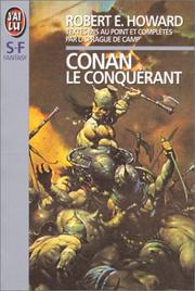 Robert Ervin HOWARD : Conan le conquérant
