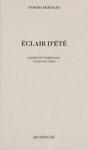 Tamara MCKINLEY : Éclair d&rsquo;été