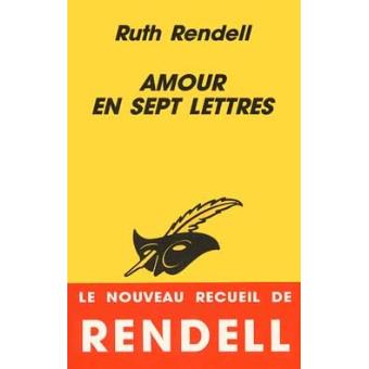 Ruth RENDELL : Amour en sept lettres