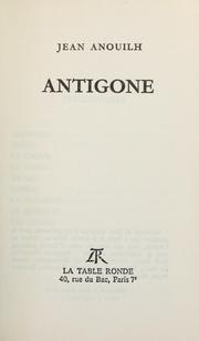 Jean ANOUILH : Antigone