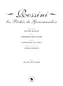 Thierry BEAUVERT : Rossini