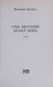 Romain SARDOU : Une seconde avant Noël