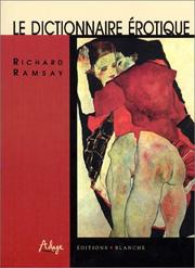 Richard RAMSAY : Le dictionnaire érotique