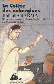 Bulbul SHARMA : La colère des aubergines