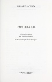 Goliarda SAPIENZA : L&rsquo;art de la joie