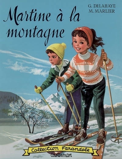 Gilbert DELAHAYE : Martine à la montagne